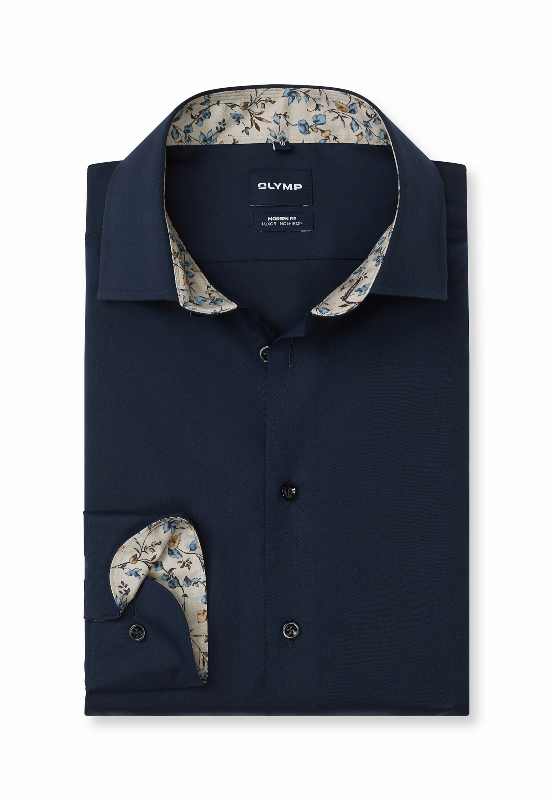 OLYMP Regular fit Button Up Shirt in Blue