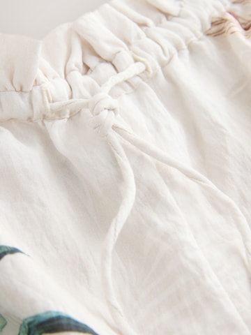 Wide leg Pantaloni di Next in bianco