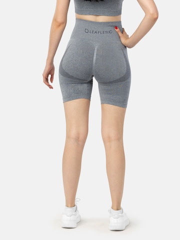 LEAFLETIC - Skinny Leggings 'Leafletic Women’s Shorts' en gris