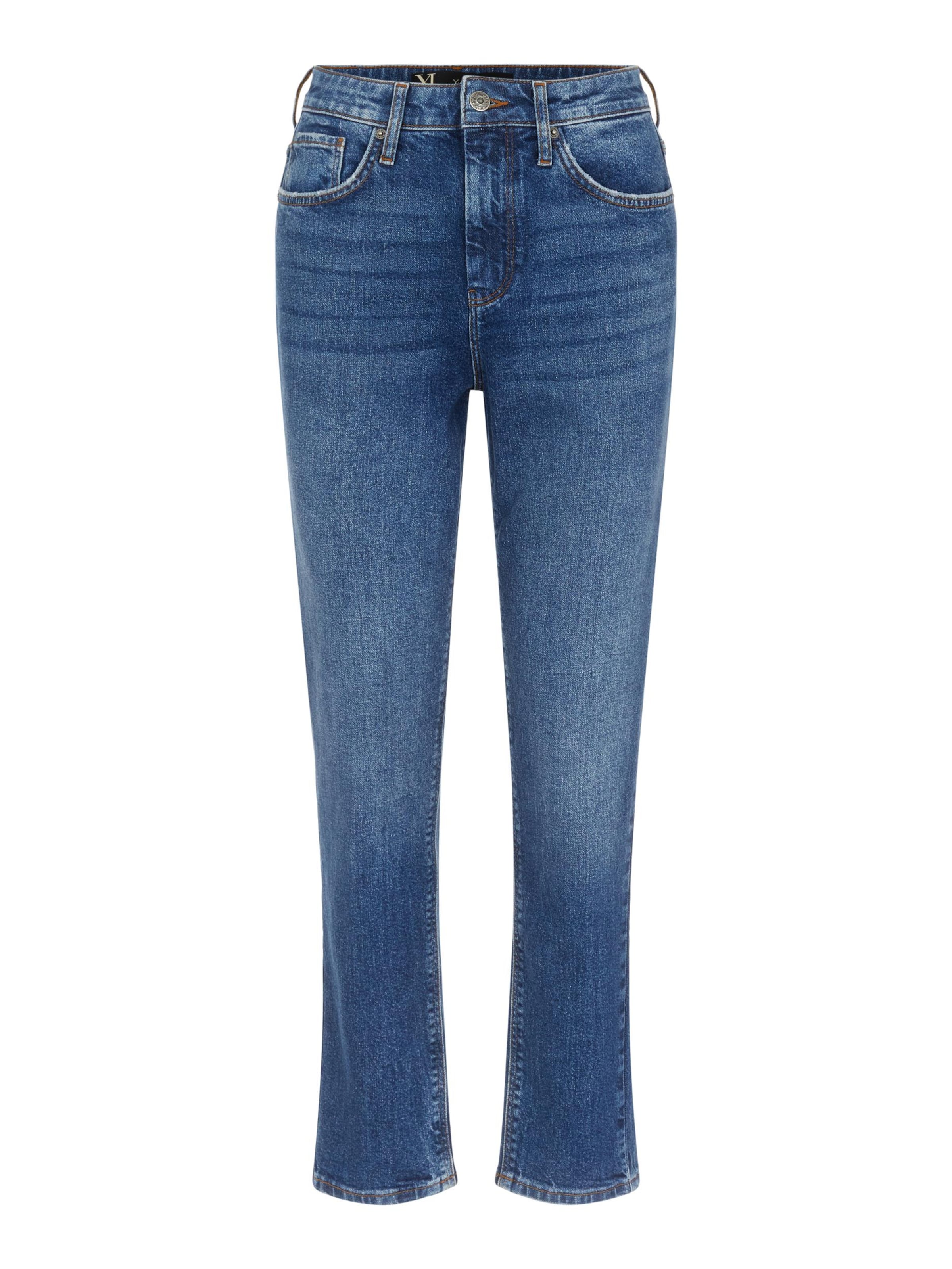 YAS Regular Jeans 'Zeo' i blå: framsida