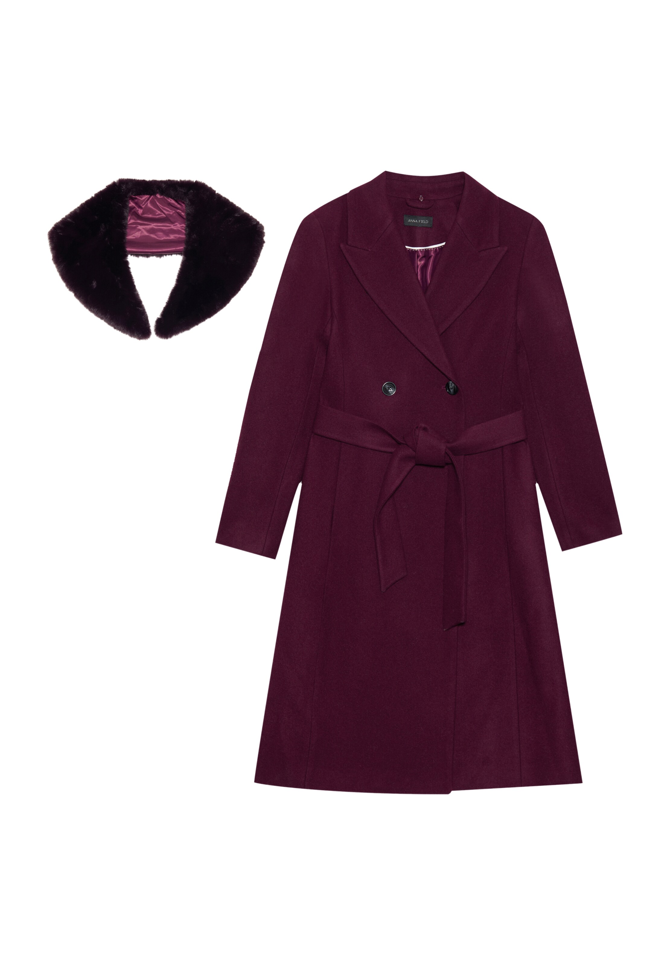 Anna Field - Sobretudo de inverno em vermelho: frente