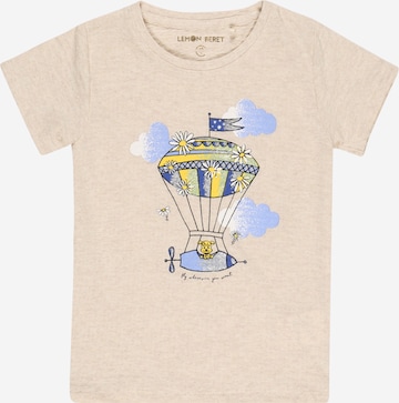 T-Shirt LEMON BERET en beige : devant