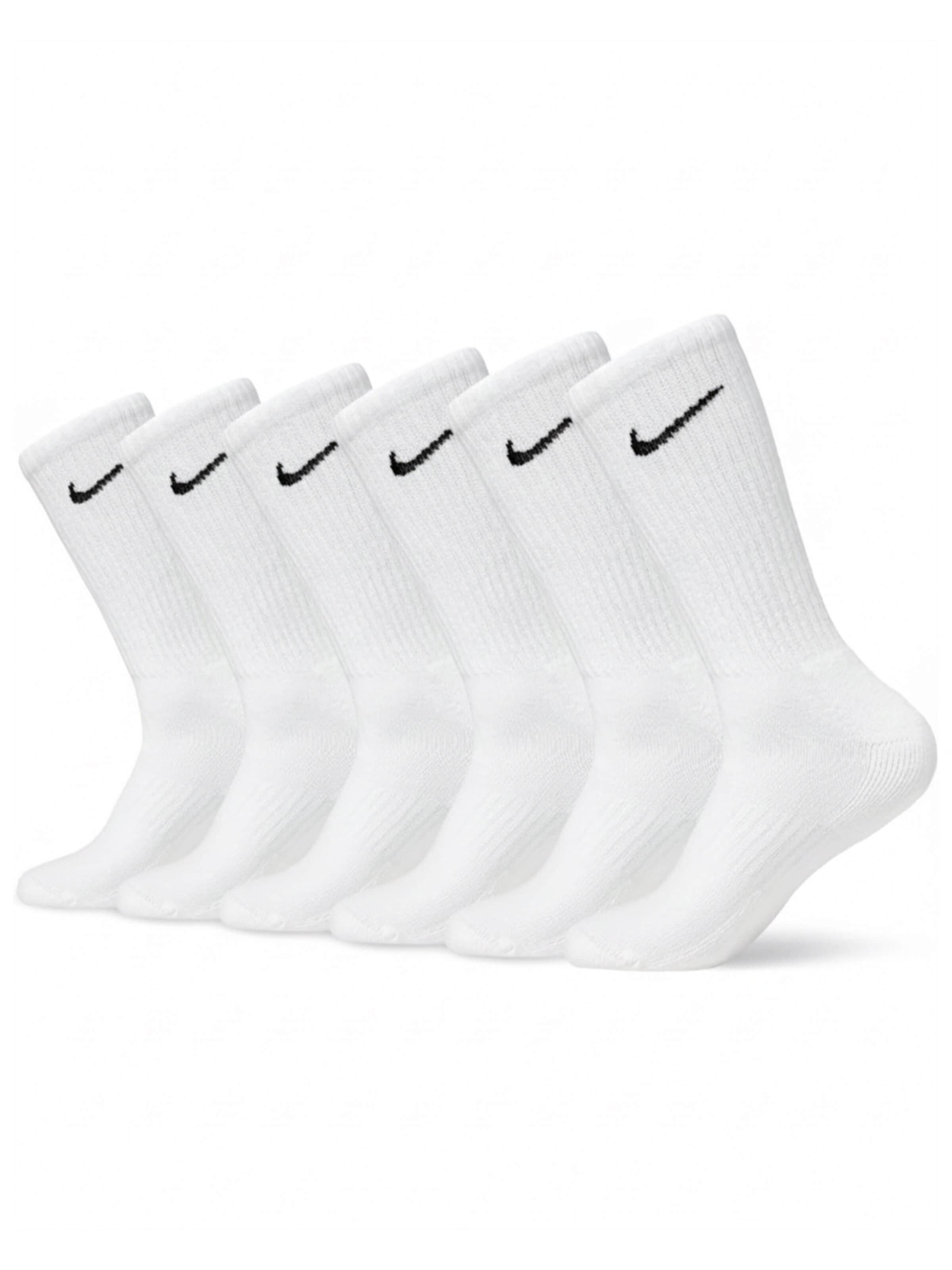 Chaussettes de sport NIKE en blanc