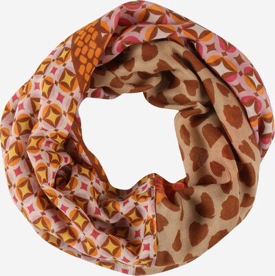 CODELLO Tube Scarf in Camel / Light brown / Pink, Item view