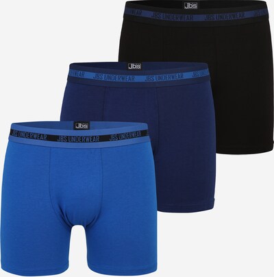 jbs Boxershorts in blau / navy / schwarz, Produktansicht