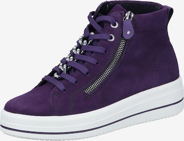 REMONTE Stiefelette in Lila: Vorderseite