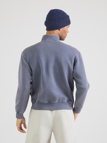 Bluză de molton 'SARGASSO' de la Abercrombie & Fitch pe albastru