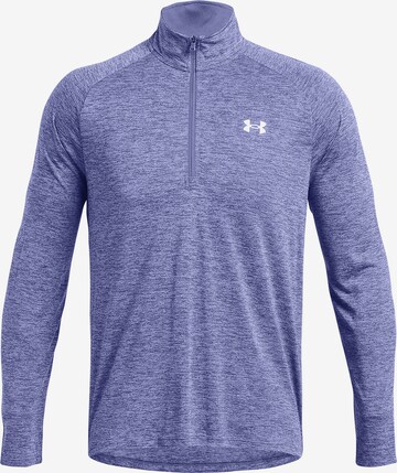 UNDER ARMOUR Performance Shirt 'Tech 2.0' in Purple: front