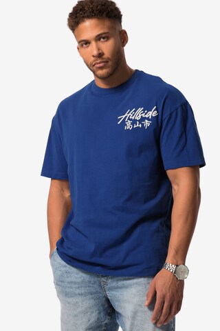 STHUGE Shirt in Blauw: voorkant