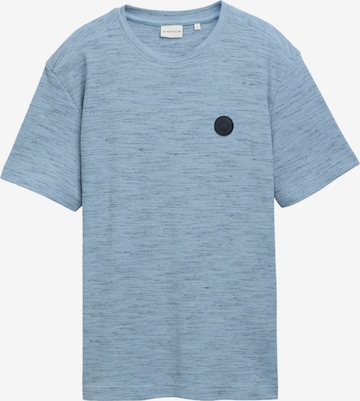 T-Shirt TOM TAILOR en bleu : devant