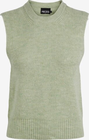 Pullover 'Ellen' di PIECES in verde: frontale