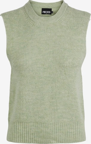PIECES Sweater 'Ellen' in Green: front