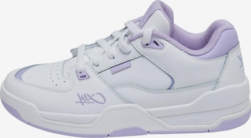 Sneaker bassa di K1X in bianco: frontale