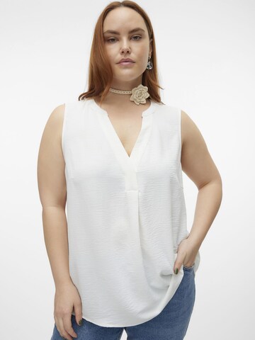 Vero Moda Curve Blouse 'ELVA' in Wit