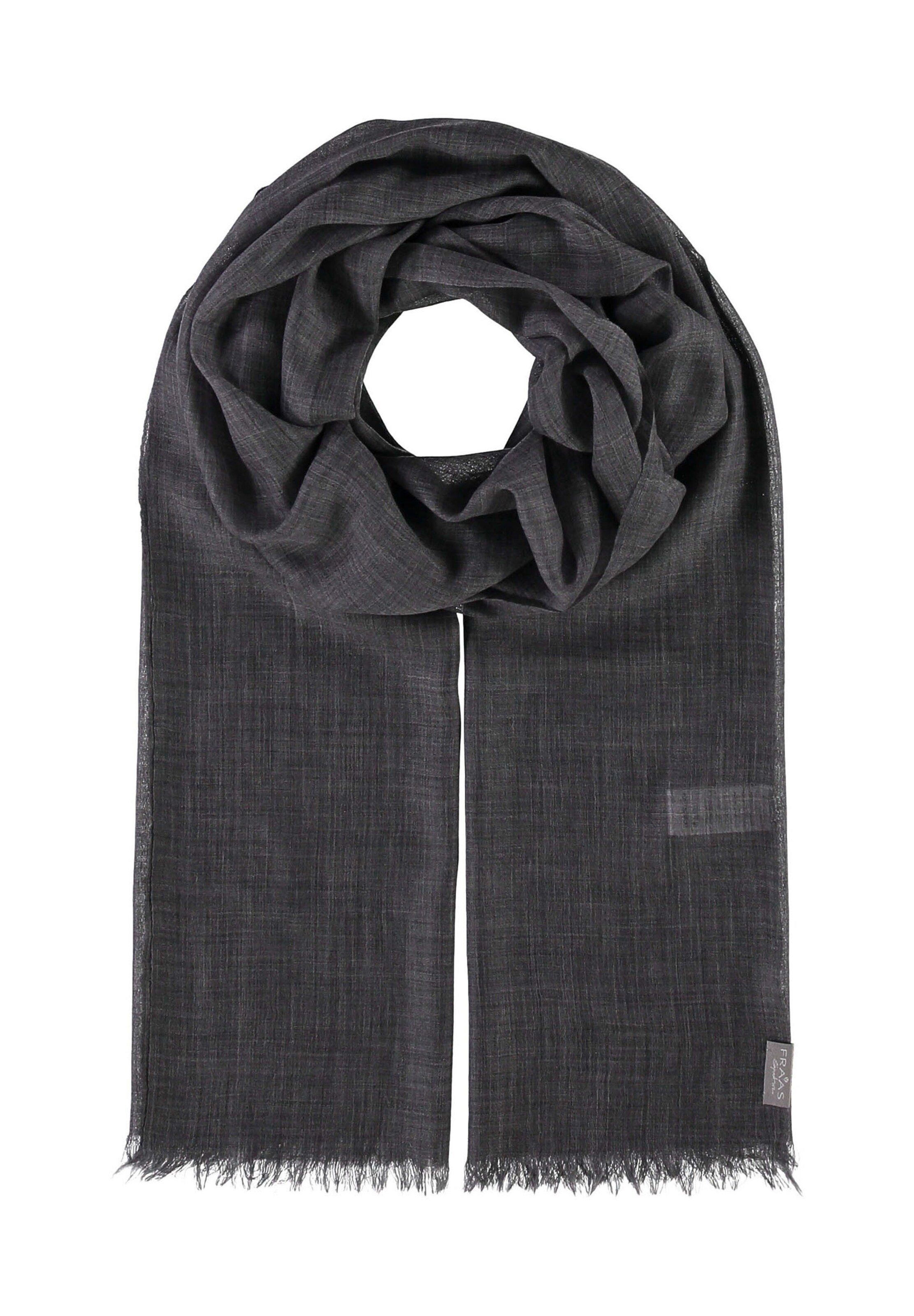 FRAAS Schal in Grau: Vorderseite