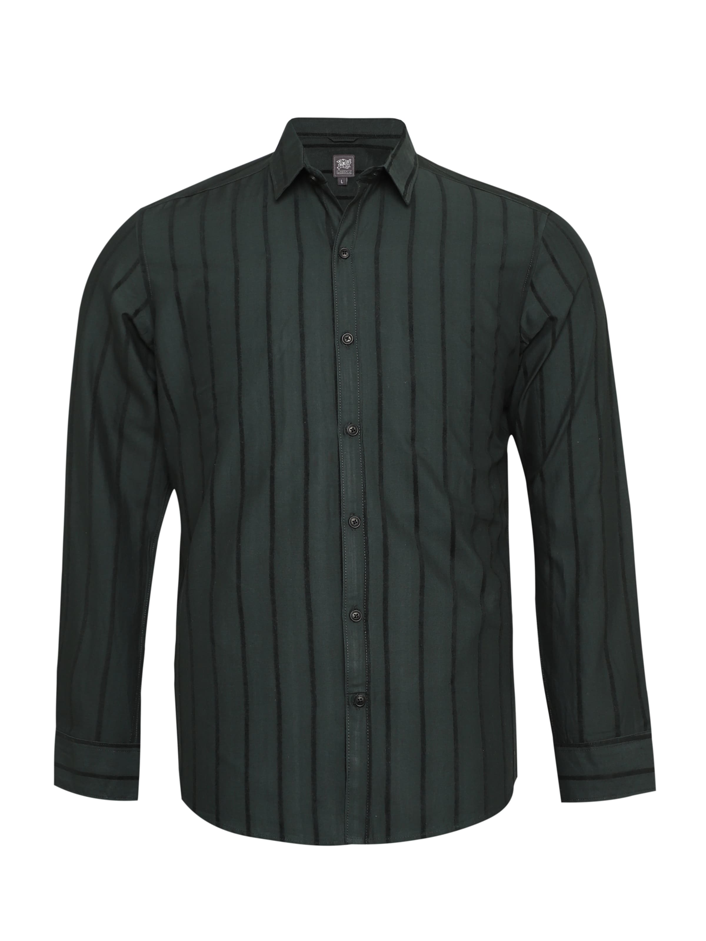 Campus Sutra Comfort Fit Skjorte 'Teale' i grøn: forside