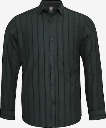 Campus SutraComfort Fit Košulja 'Teale' - zelena boja: prednji dio