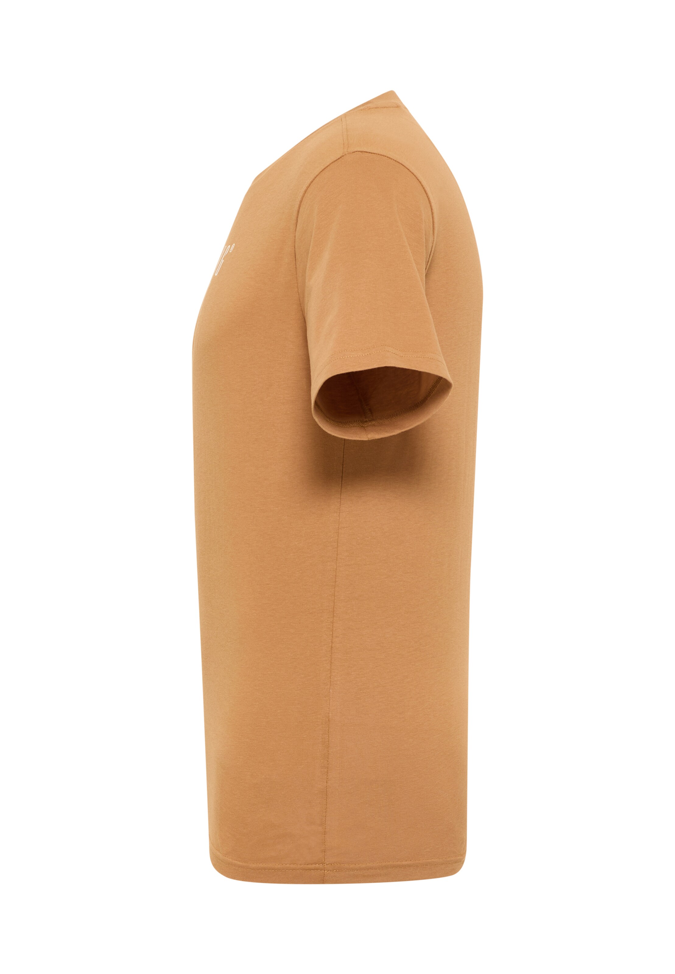 MUSTANG T-Shirt 'Style Austin' in Braun