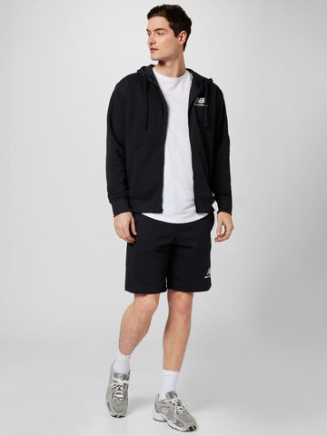 new balance Sweatvest 'Essentials' in Zwart