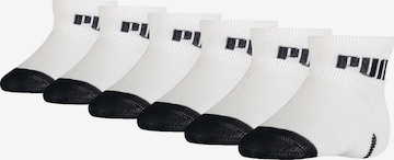 PUMA Socks in White: front