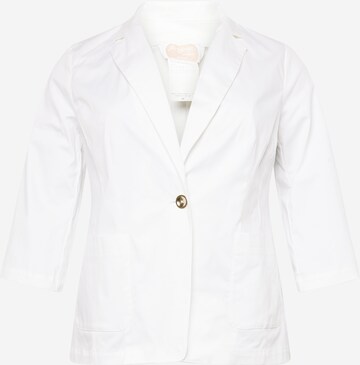 Persona by Marina Rinaldi - Blazer 'CAPUA' em branco: frente