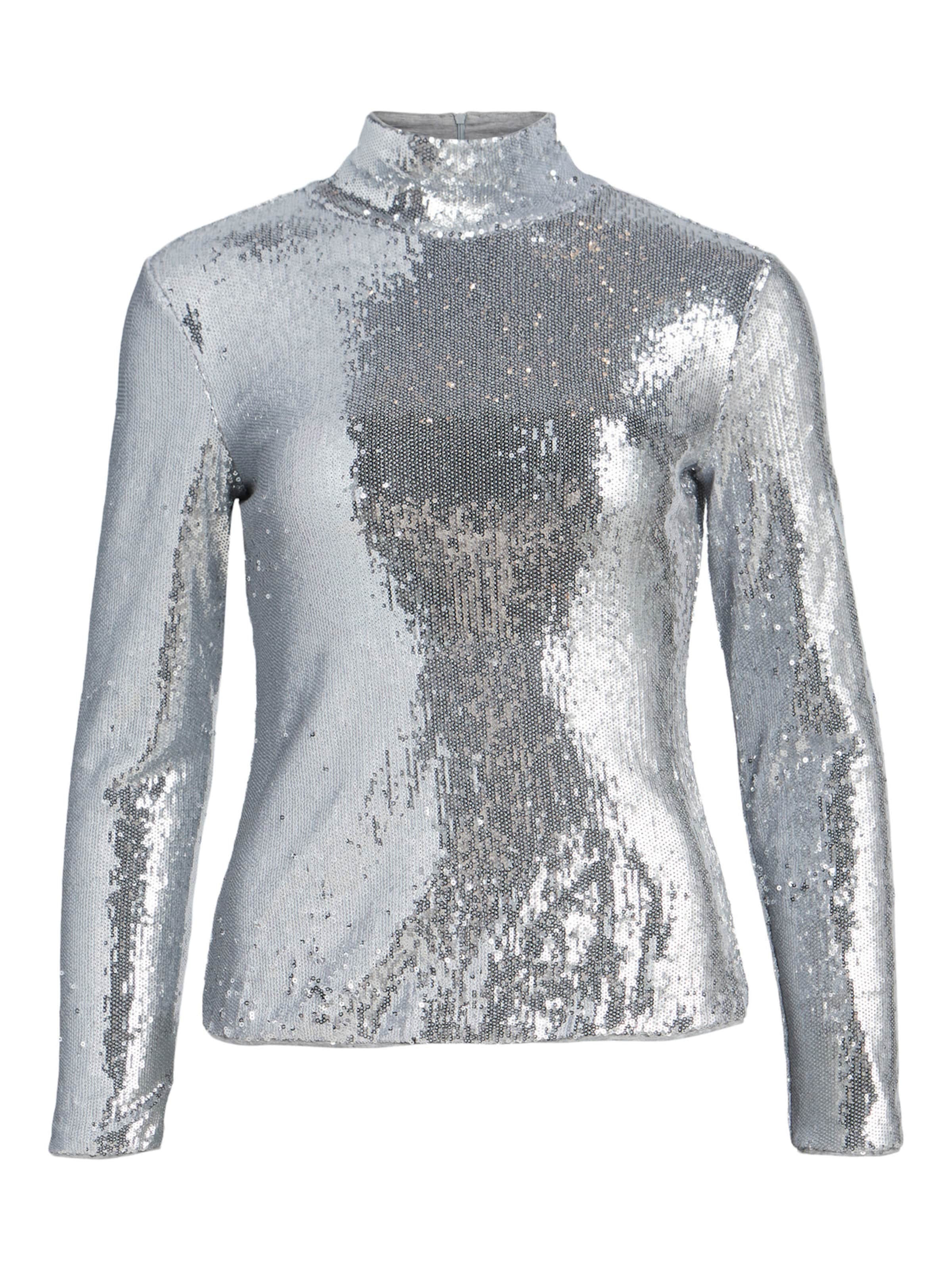 OBJECT Bluse 'Ginger' in Silber: Vorderseite
