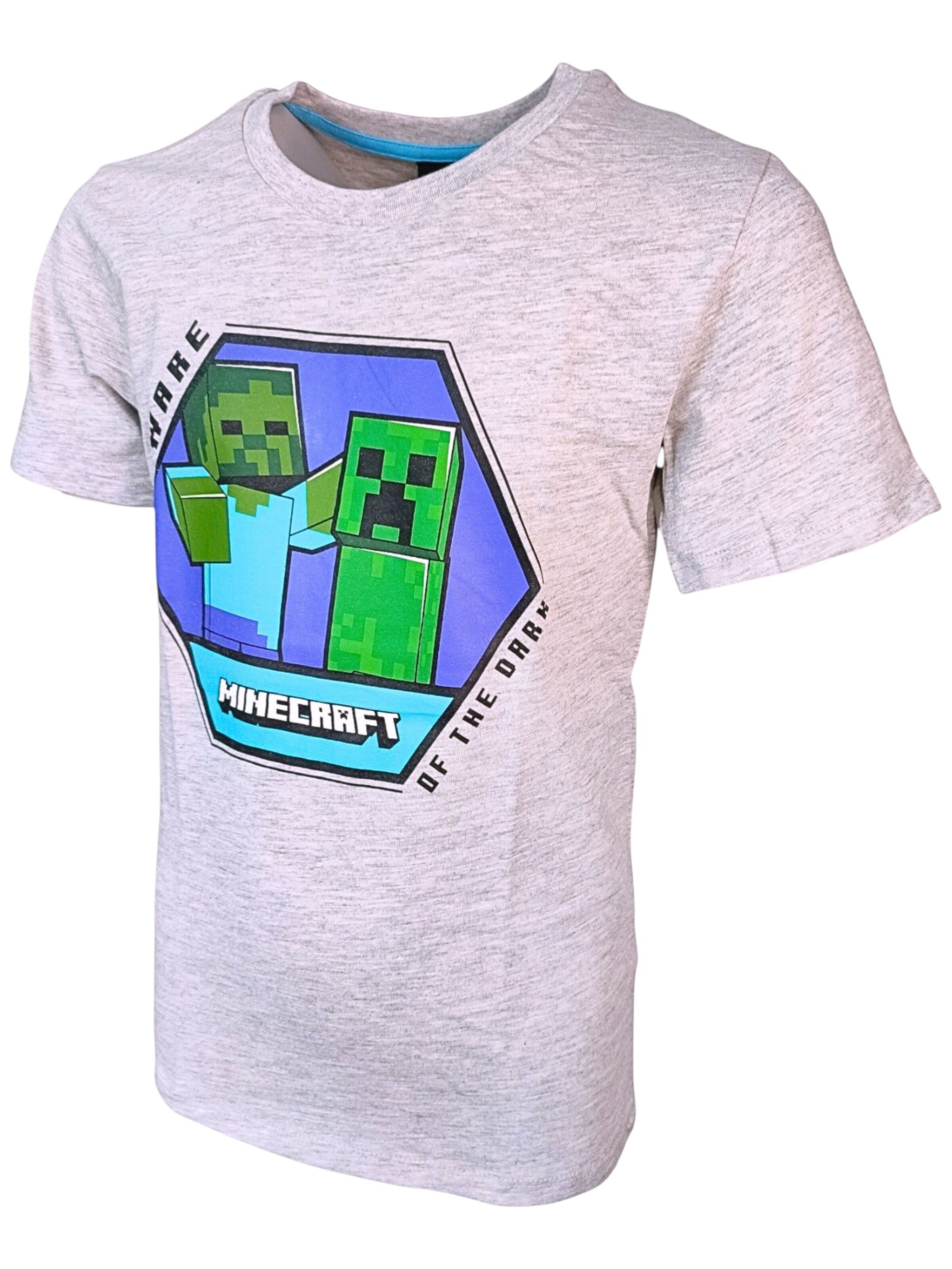 Minecraft Shirt 'Creeper' in Grey