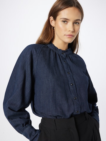 Maison 123 Blouse 'CAROLE' in Blue