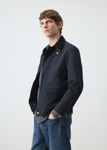 MANGO MAN Between-Season Jacket 'Paolo' in Blue