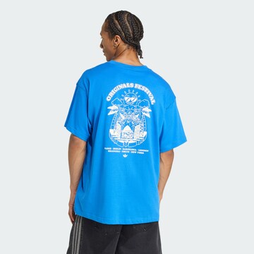 ADIDAS ORIGINALS Shirt 'Music Fests' in Blauw