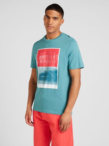 T-Shirt s.Oliver en vert : devant