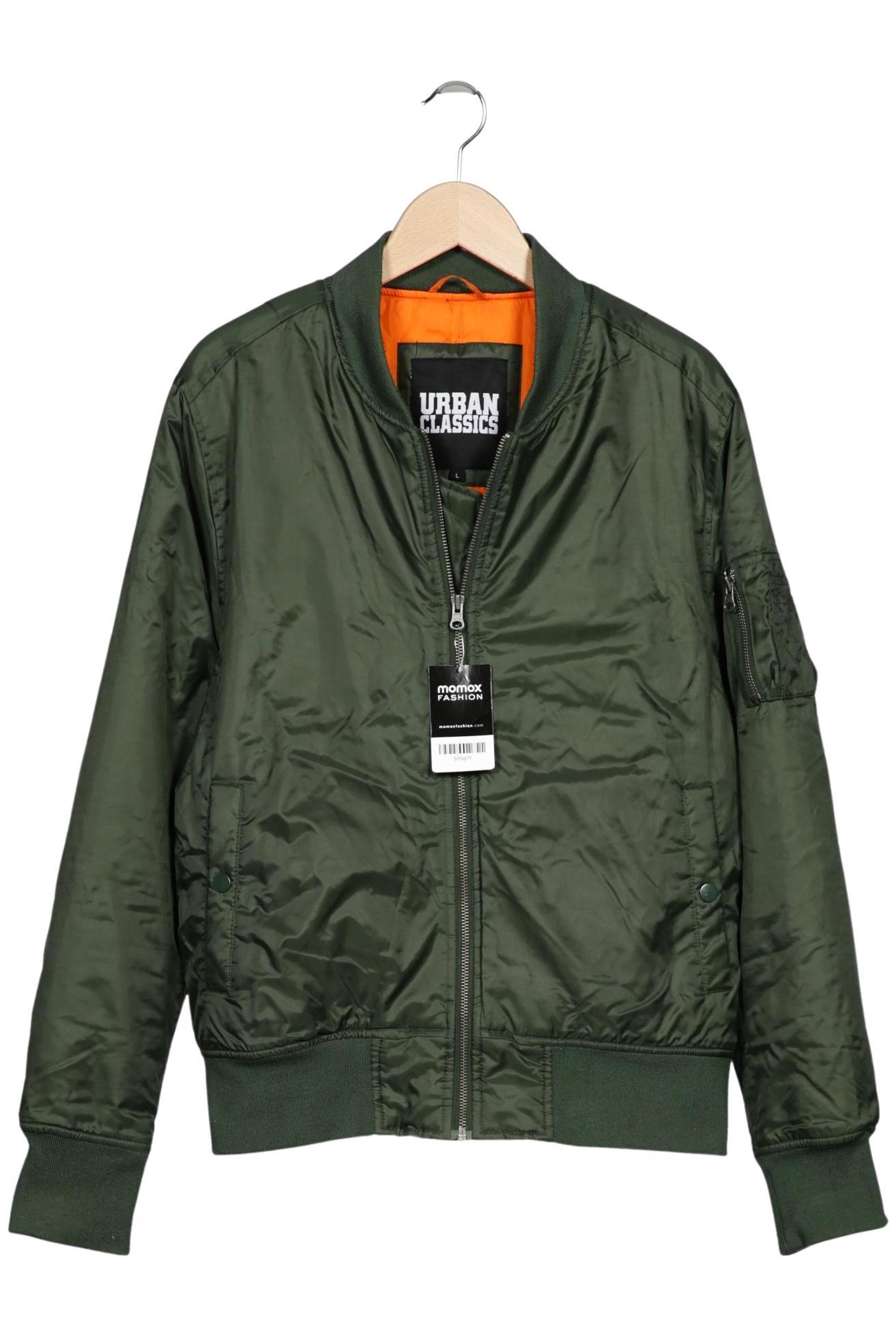 Urban Classics Jacket & Coat in L in Green: front