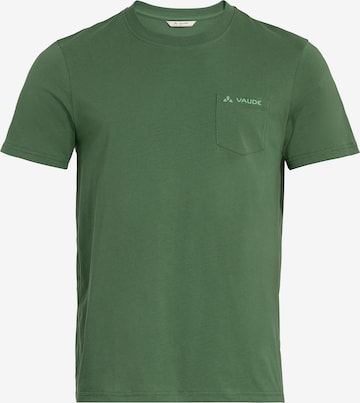 VAUDE Functioneel shirt 'Abelia' in Groen: voorkant