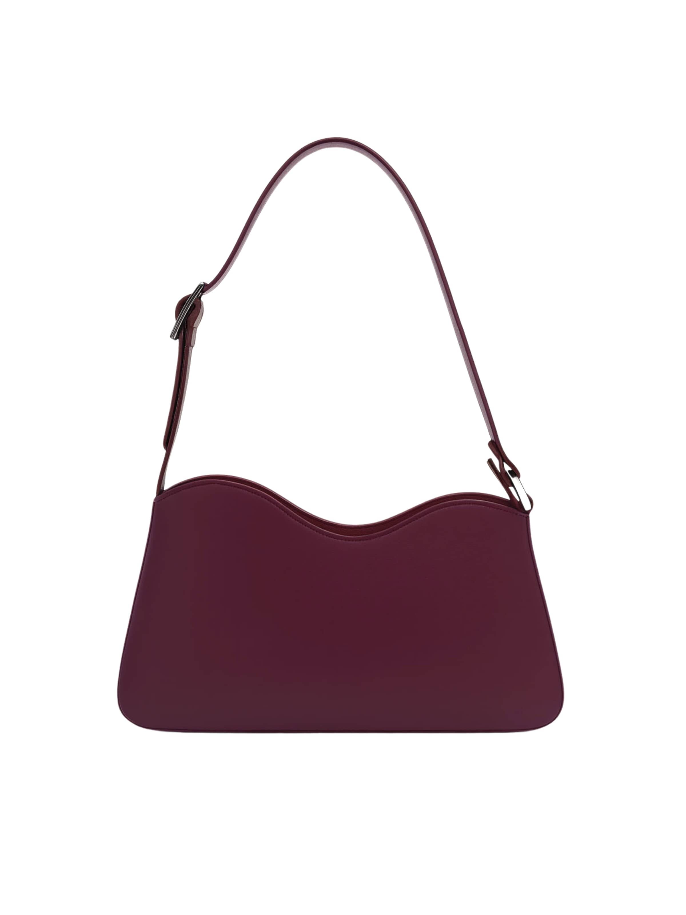 PURE Studios Schoudertas 'MILEVA' in Rood: voorkant