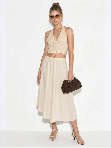 Jupe Bianco Lucci en beige