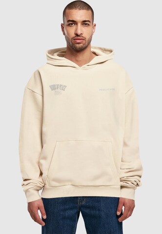Sweat-shirt 'Birds Of Peace' Merchcode en beige : devant