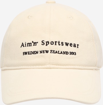 aim'n Спортна шапка 'Serif' в бежово