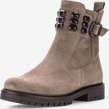 GABOR Ankle Boots in Brown: front