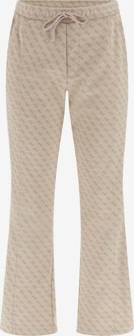 GUESS Regular Pants in Beige: front