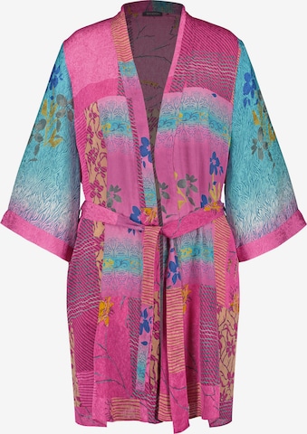 SAMOON Kimono in Roze: voorkant
