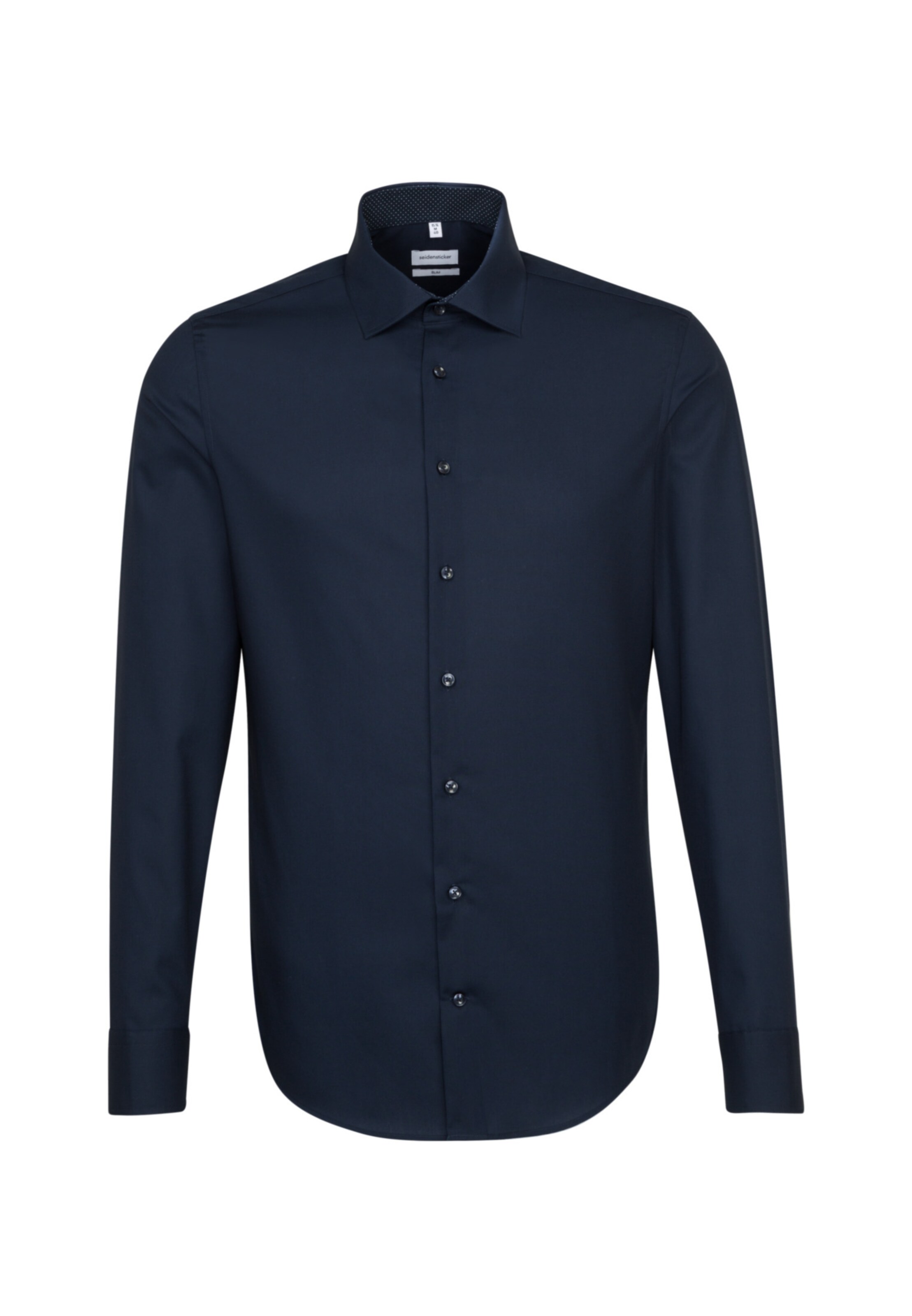 Chemise business ' Slim ' SEIDENSTICKER en bleu : devant