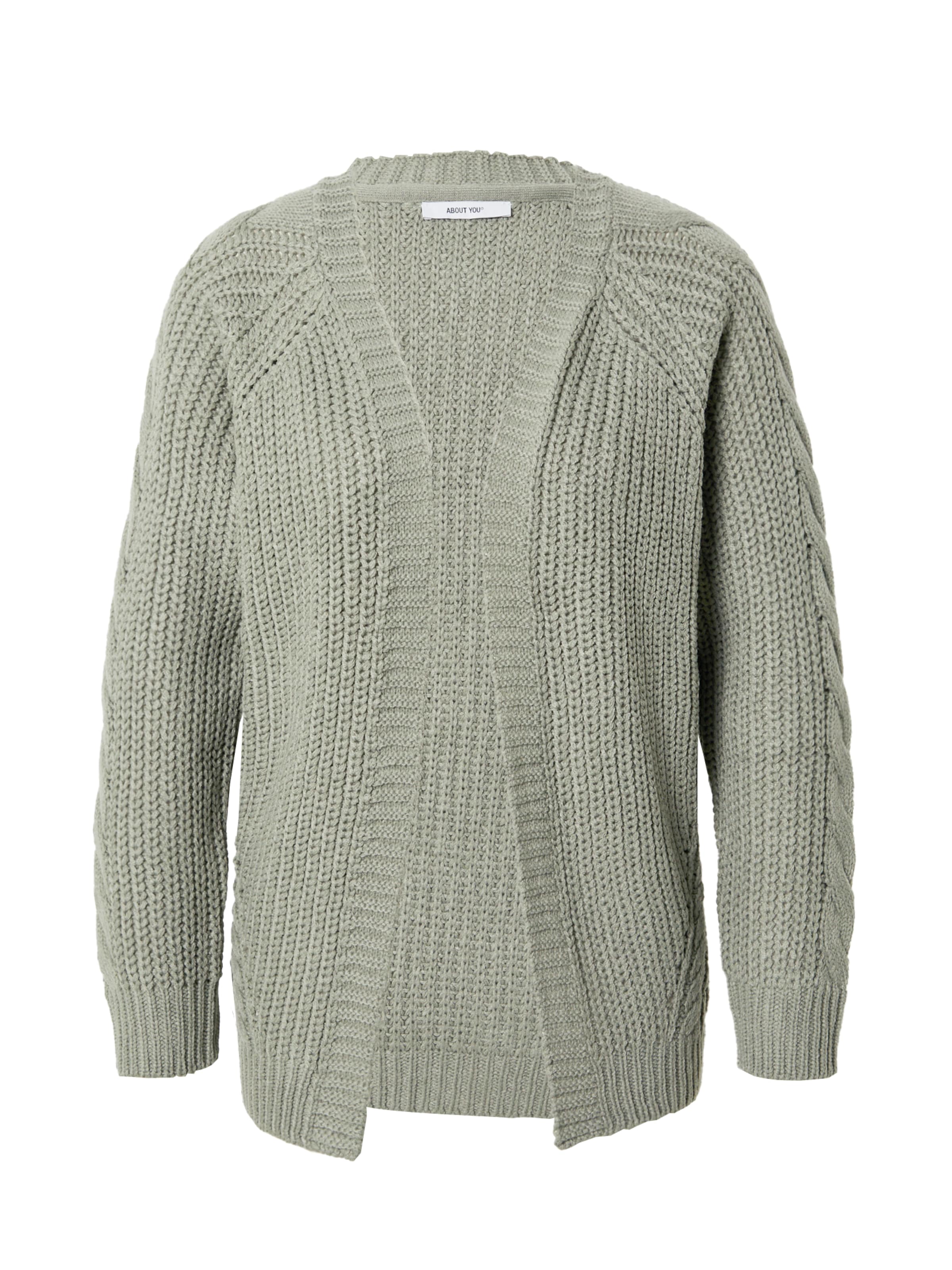 Cardigan 'Saphira' ABOUT YOU en vert : devant