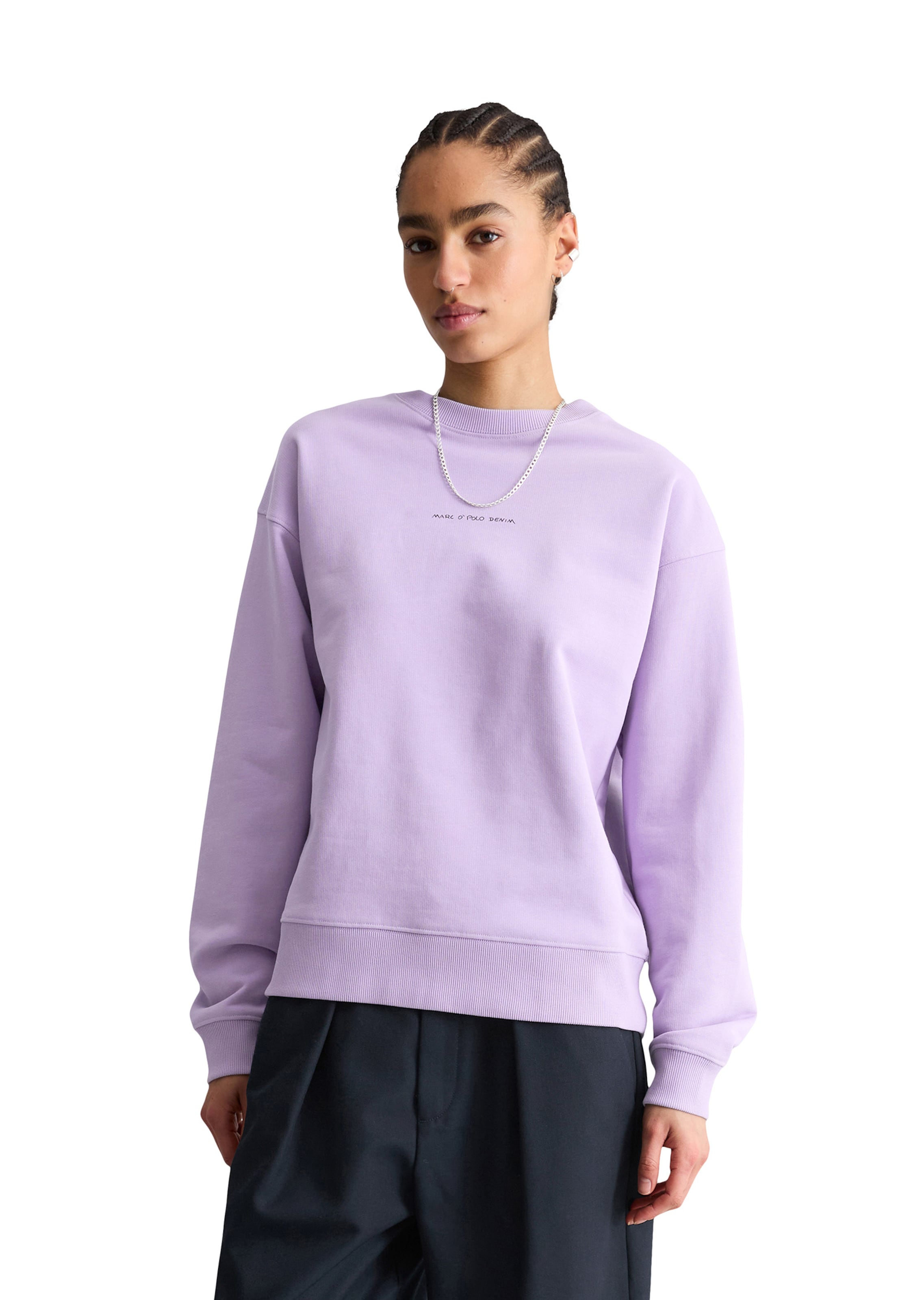Marc O'Polo DENIM Sweatshirt in Purple