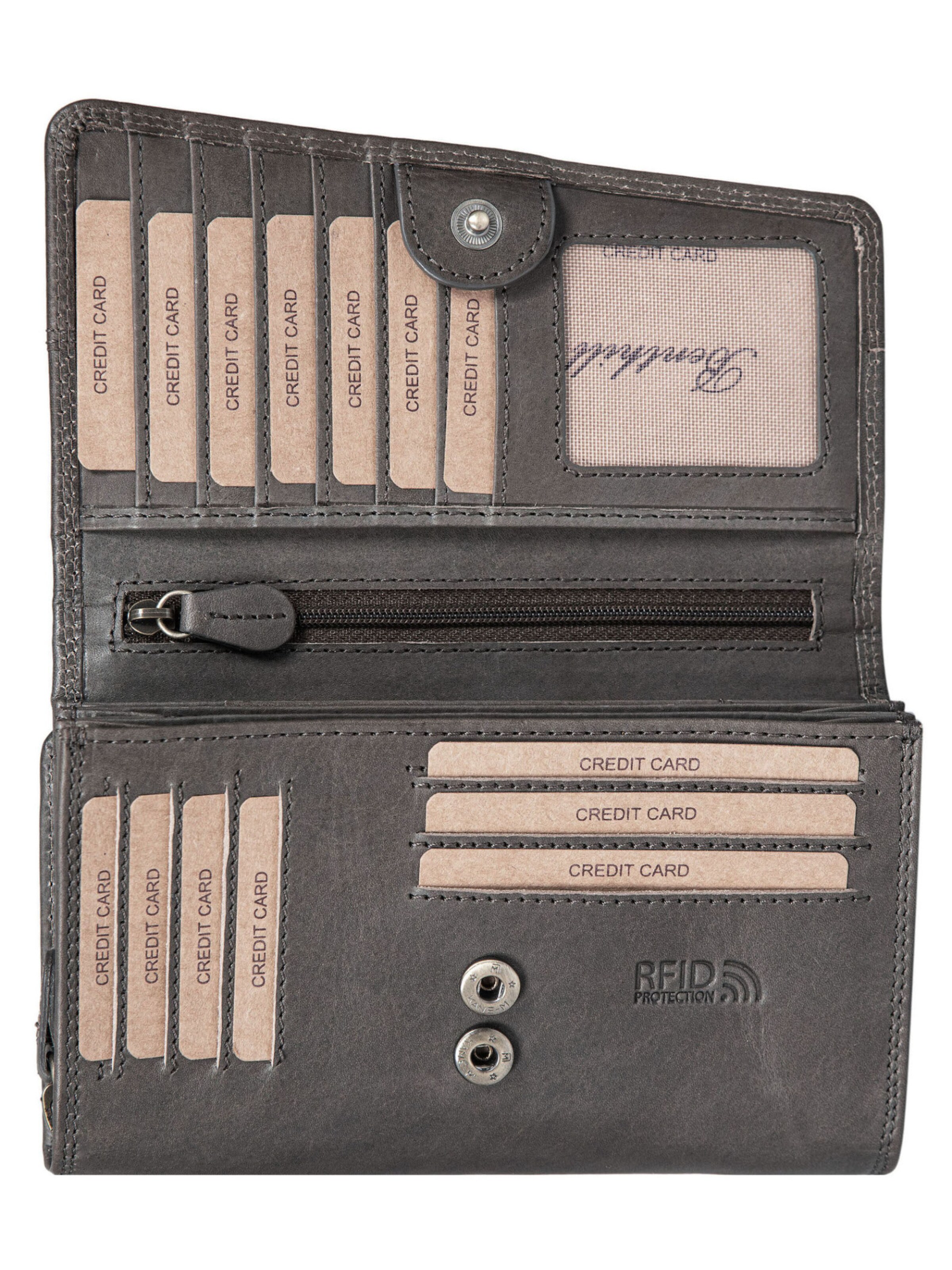 Benthill Wallet in Grey