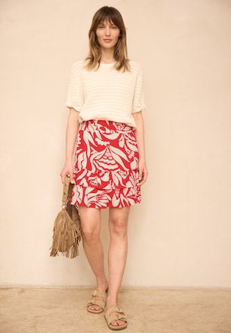 Street One Studio Skirt in Red