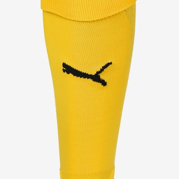 PUMA Soccer Socks 'Team Liga' in Yellow