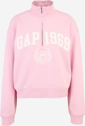 Gap Tall Свитшот в Ярко-розовый: спереди