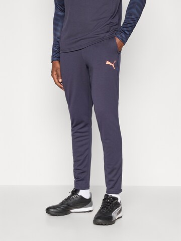 PUMA Regular Sports trousers 'Individual CUP' in Blue: front