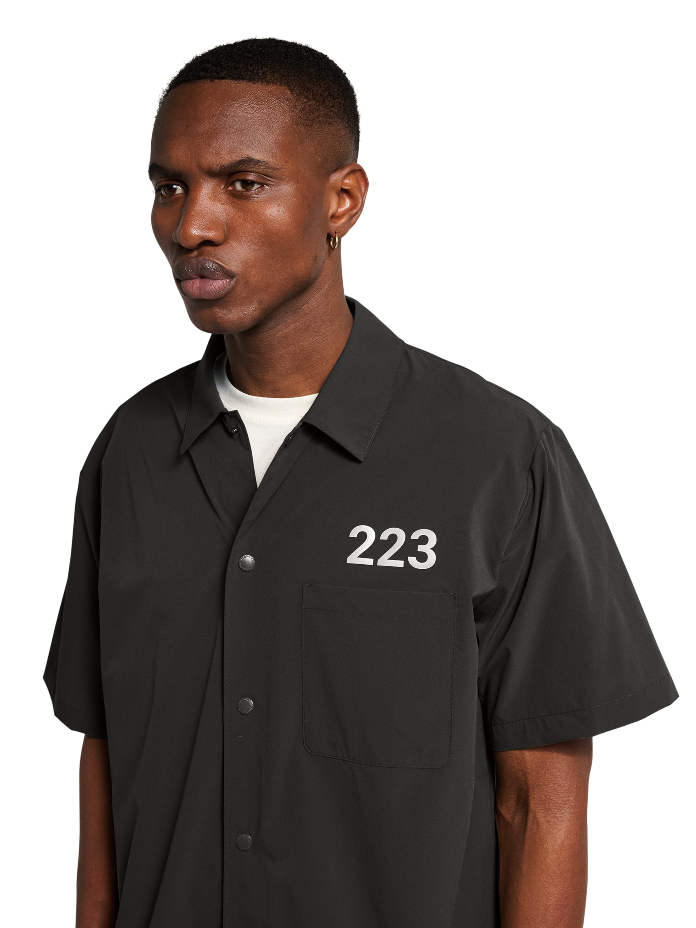 HALO Comfort fit Button Up Shirt 'Division' in Grey