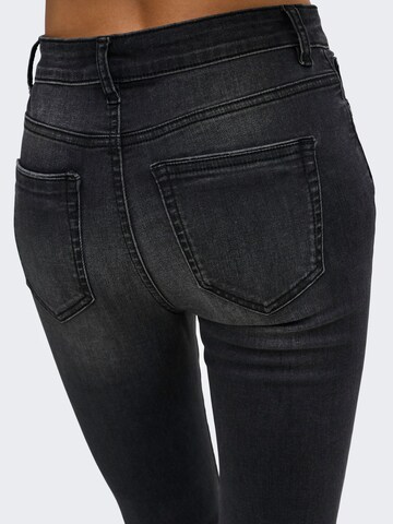 ONLY Skinny Jeans 'ONLWauw' in Zwart
